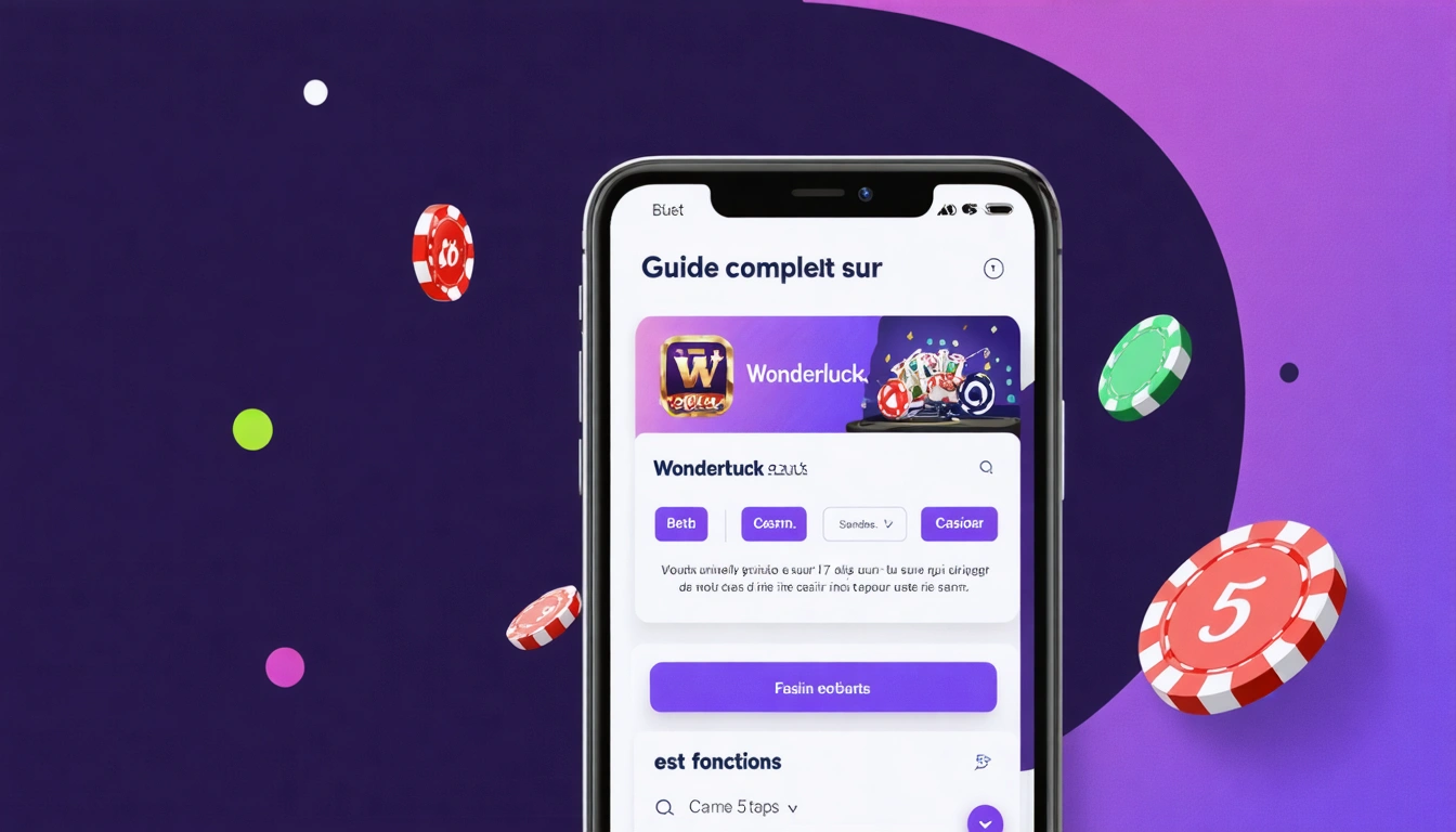 Guide complet sur Wonderluck casino app et fonctions